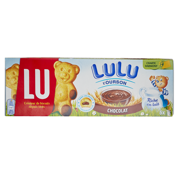 Lulu L Ourson Chocolat 5 Pack 150g Snackcrate Lulu L Ourson Chocolat 5 Pack 150g Snackcrate