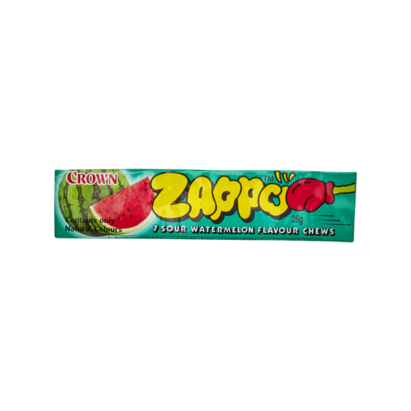 Zappo Sour Watermelon 26g Snackcrate
