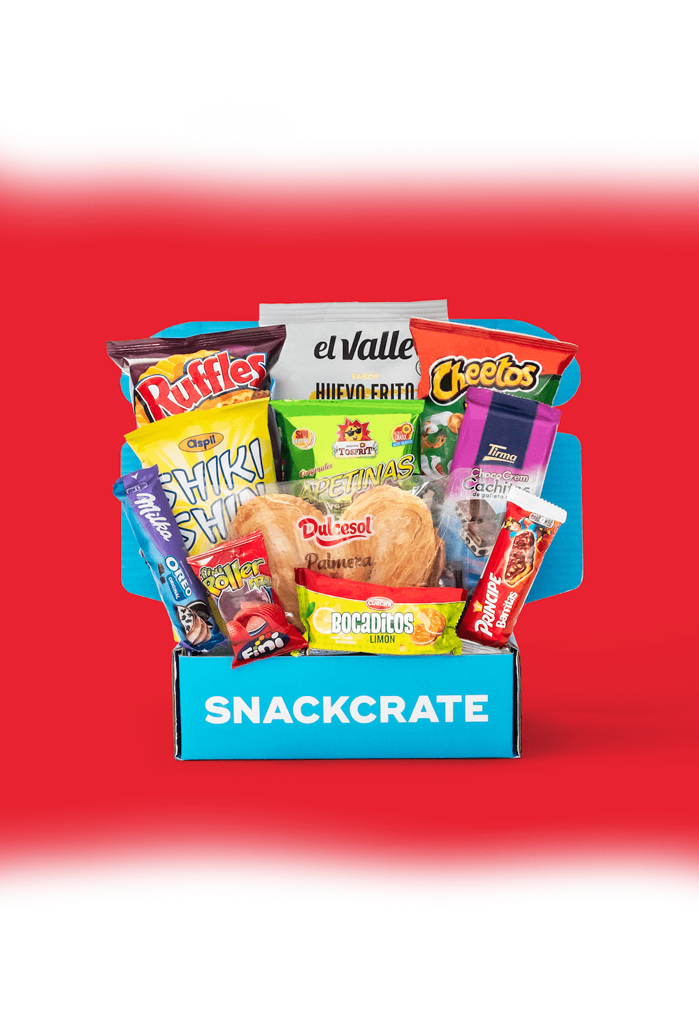 Spain snackcrate full of foreign snacks