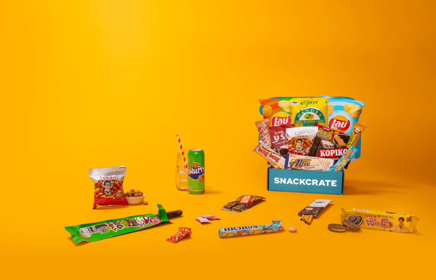 featured country snackcrate full of foreign snacks