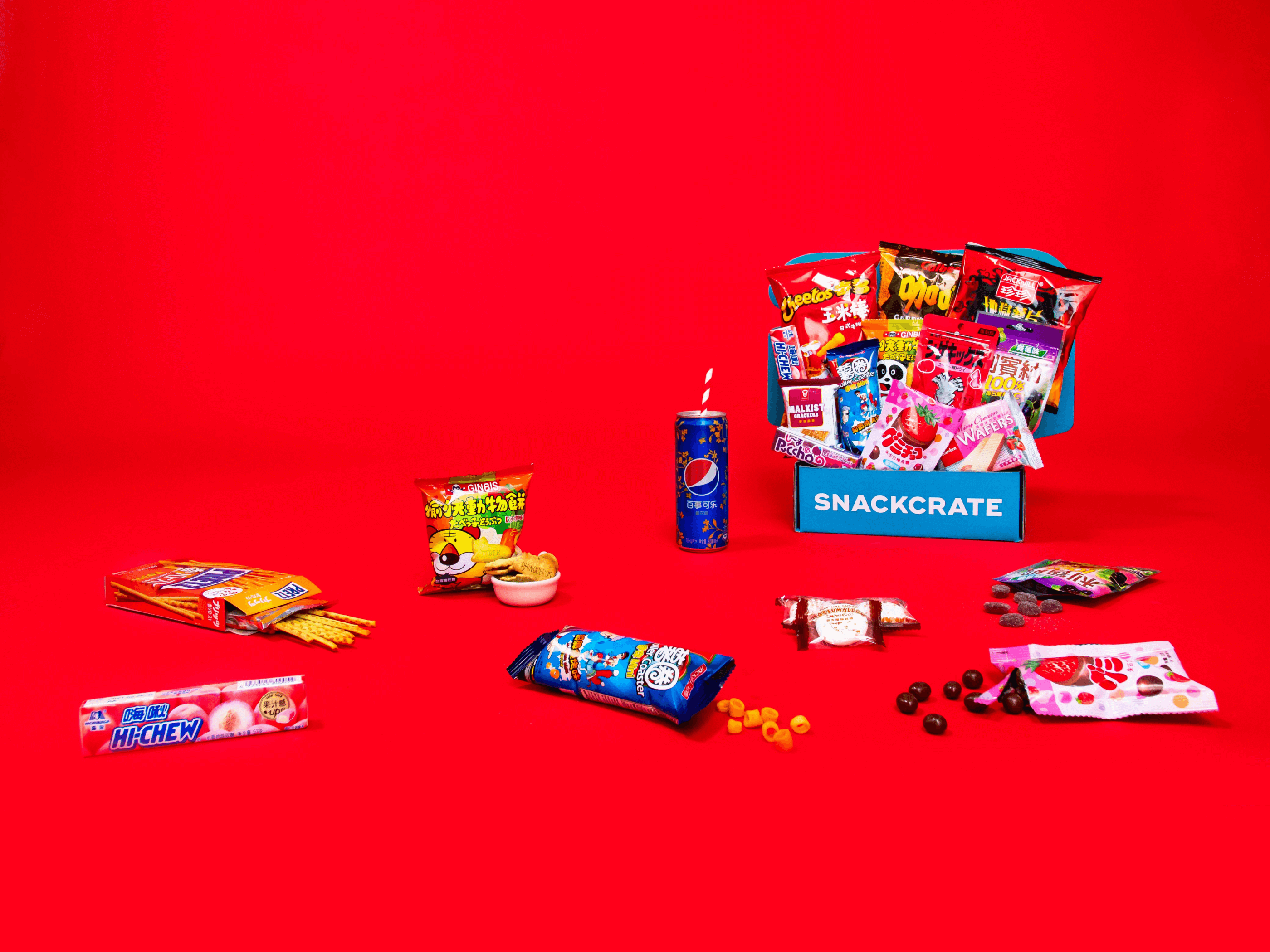 featured country snackcrate full of foreign snacks