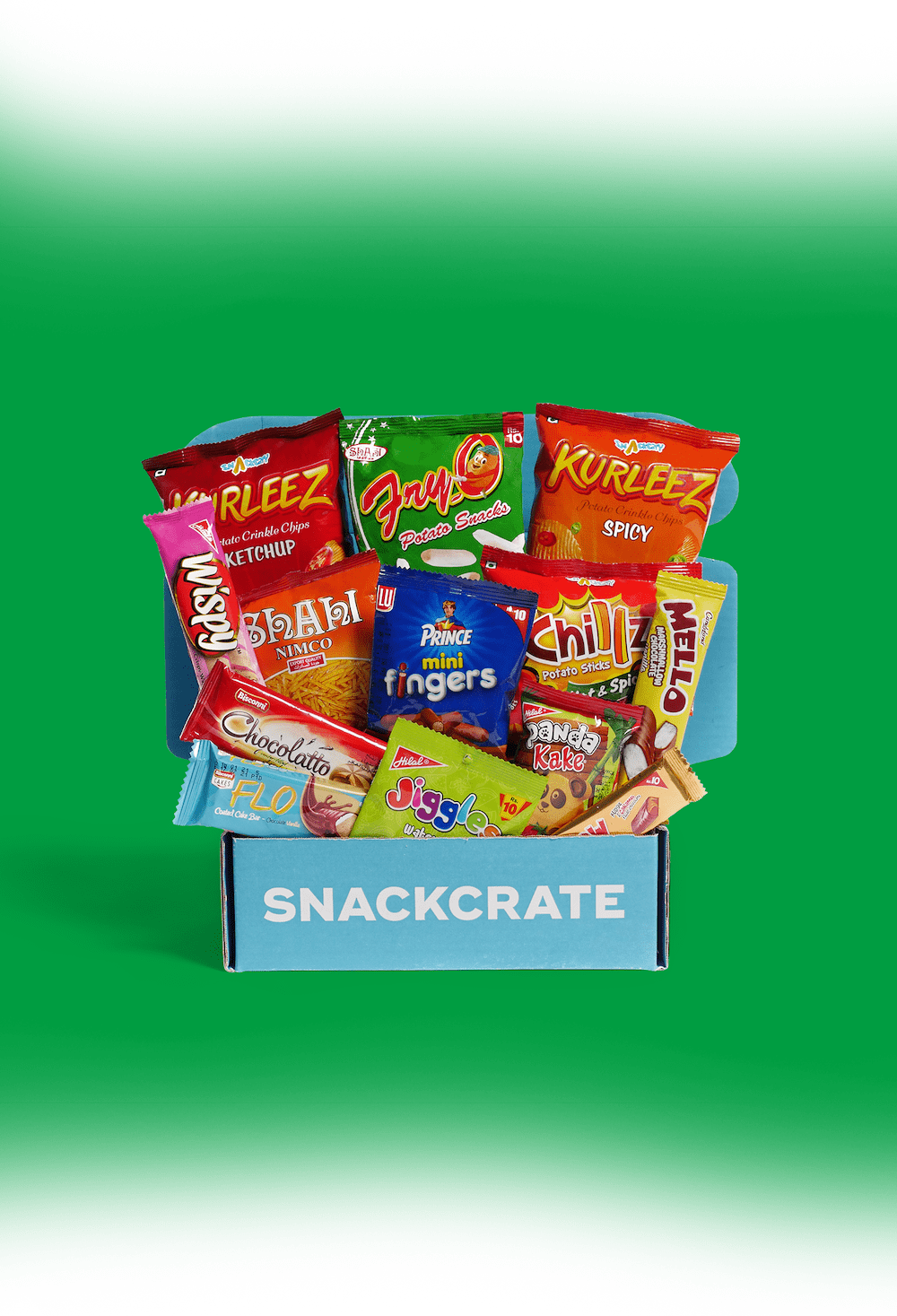 Pakistan snackcrate full of foreign snacks