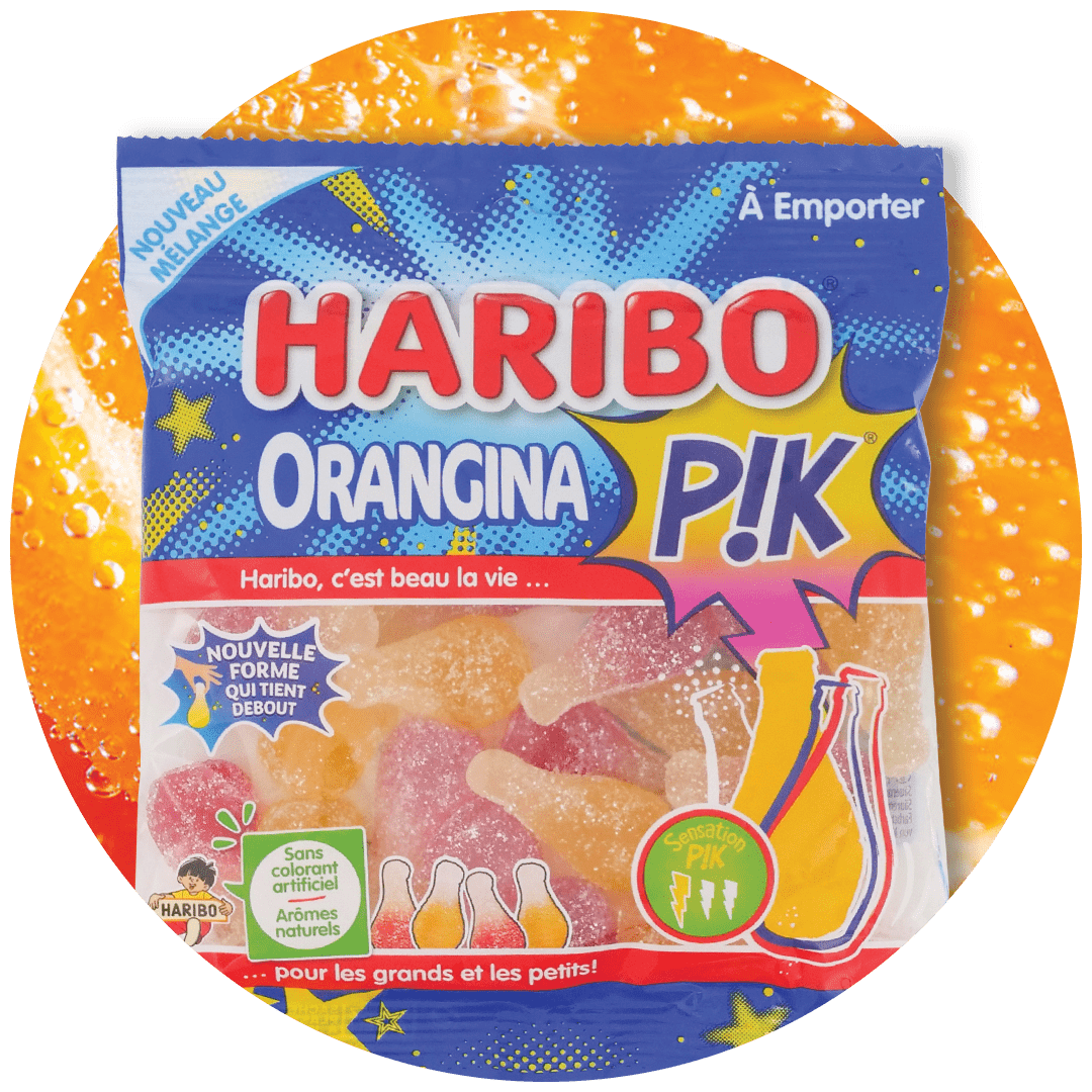 Haribo Orangina Pik!