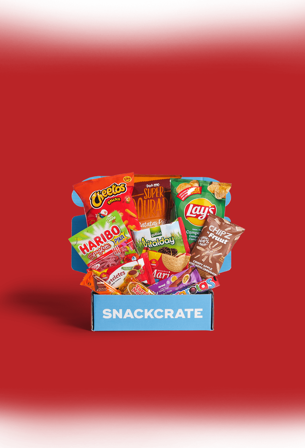 Portugal snackcrate full of foreign snacks