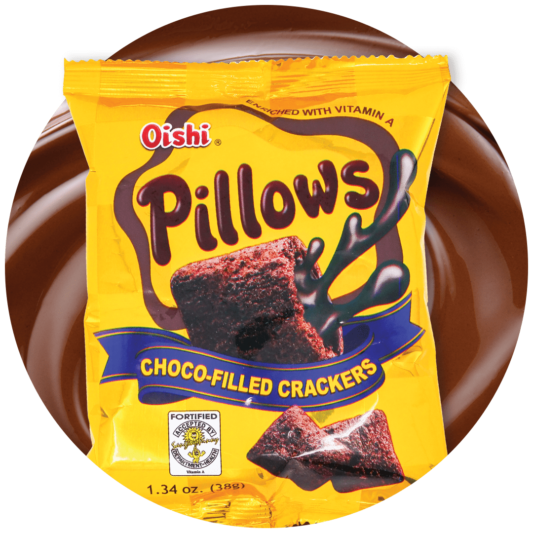 Oishi Pillows Chocolate