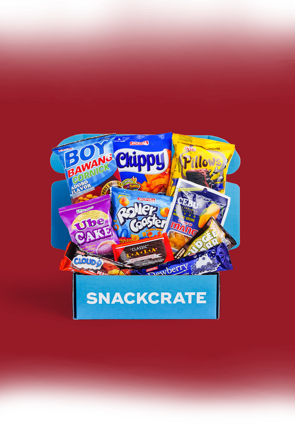 Philippines snackcrate full of foreign snacks