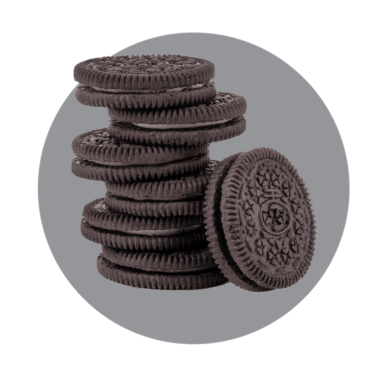 oreo stacked image